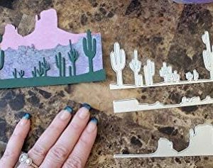 1PCS/Set Desert Cactus Metal Cutting Dies Stencils for DIY Card Making Album Scrapbooking Craft Die Embossing Paper Cut Autumn Harvestdies-Cutting Dies Cut Metal Scrapbooking-Die Cut