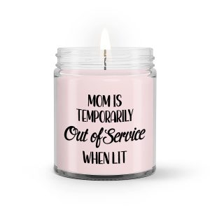 Mother’s Day Soy Candles, Mom is Temporarily Out of Service Candles, Gifts for Mom from Daughters Son Kid, Gift For Mother, Mother’s Day Luxury Candles, Candles For Mom