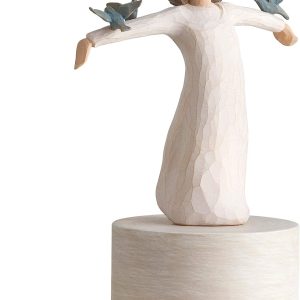 Willow Tree Happiness Musical, Sculpted Hand-Painted Musical Figure