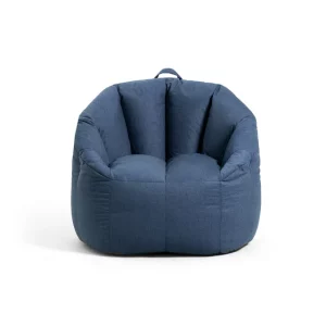 Big Joe Milano Bean Bag Chair, Cobalt Lenox Denim