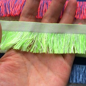 Lace Crafts – 10 Yards/lot Polyester Tassel Fringe Trim for DIY African Lace Yarn Ribbon for Curtain Handicraft Bags Decoration 3cm Wide