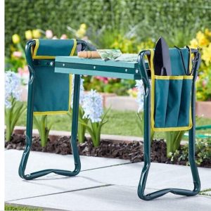 Foldable Kneeler Garden Stool Heavy Duty Gardening Bench Garden Kneeler and Seat