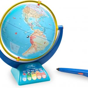 Educational Insights GeoSafari Jr. Talking Interactive Globe with Talking Pen for Kids, Featuring Bindi Irwin, Gift for Boys & Girls, Ages 4+